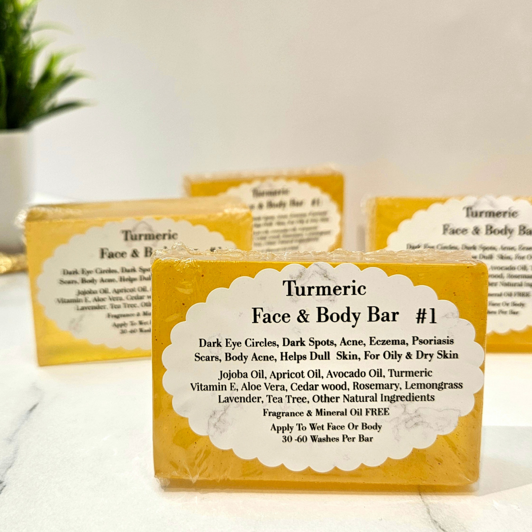 Honey Turmeric Face & Body Bar
