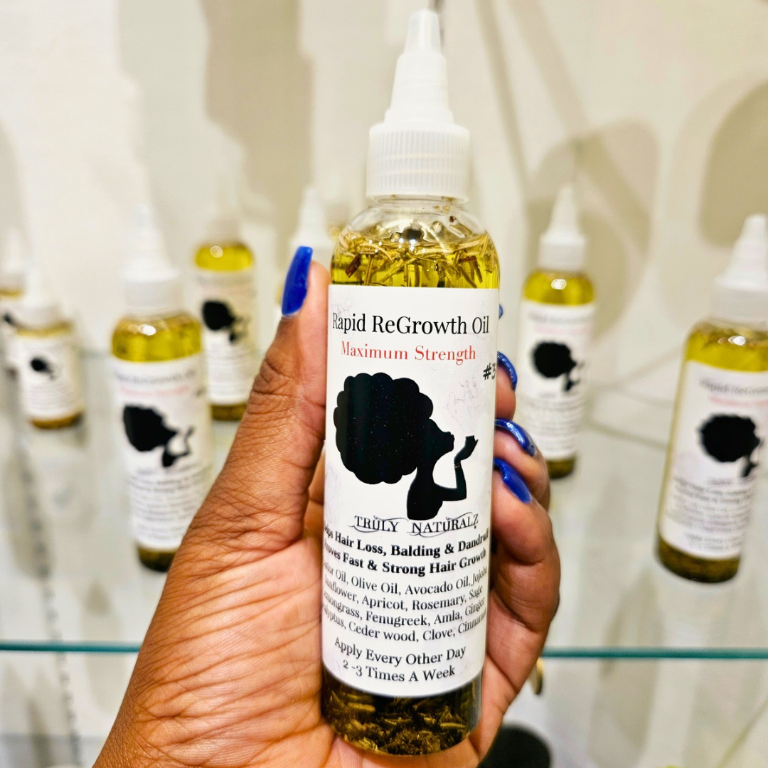 Balding MAXIMUM STRENGTH Rapid Growth Oil