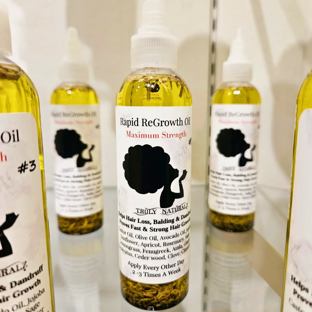 Balding MAXIMUM STRENGTH Rapid Growth Oil