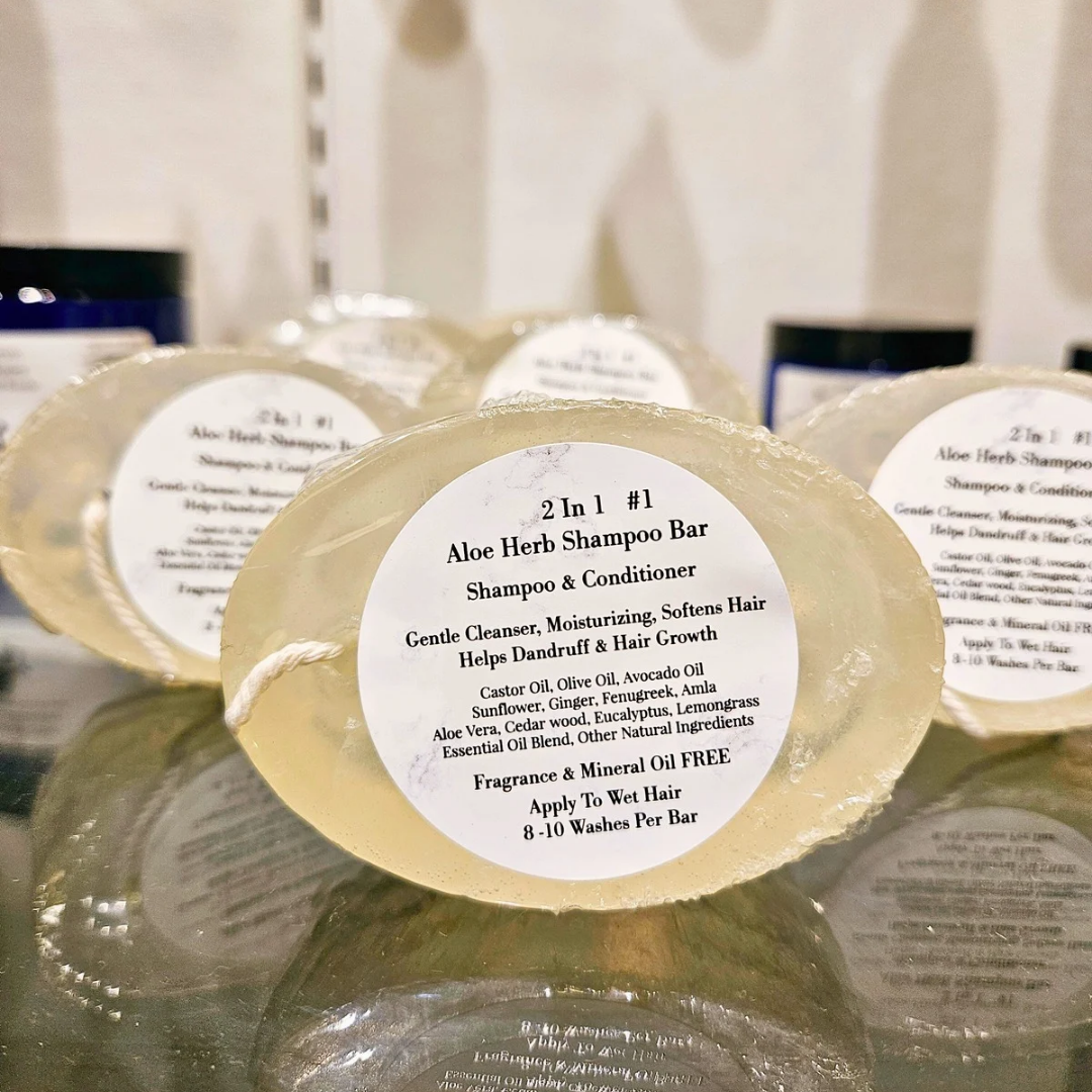 Aloe Herb Shampoo Bar