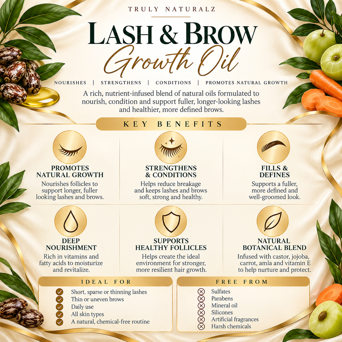 Brow & Lash Growth Oil