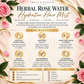 Herbal Rose Water Hydration Hair Mist
